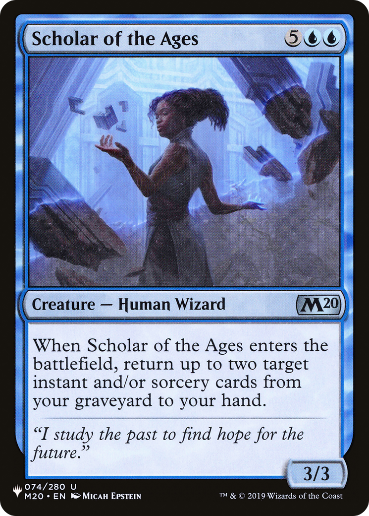 Scholar of the Ages [The List] | Game Master's Emporium (The New GME)