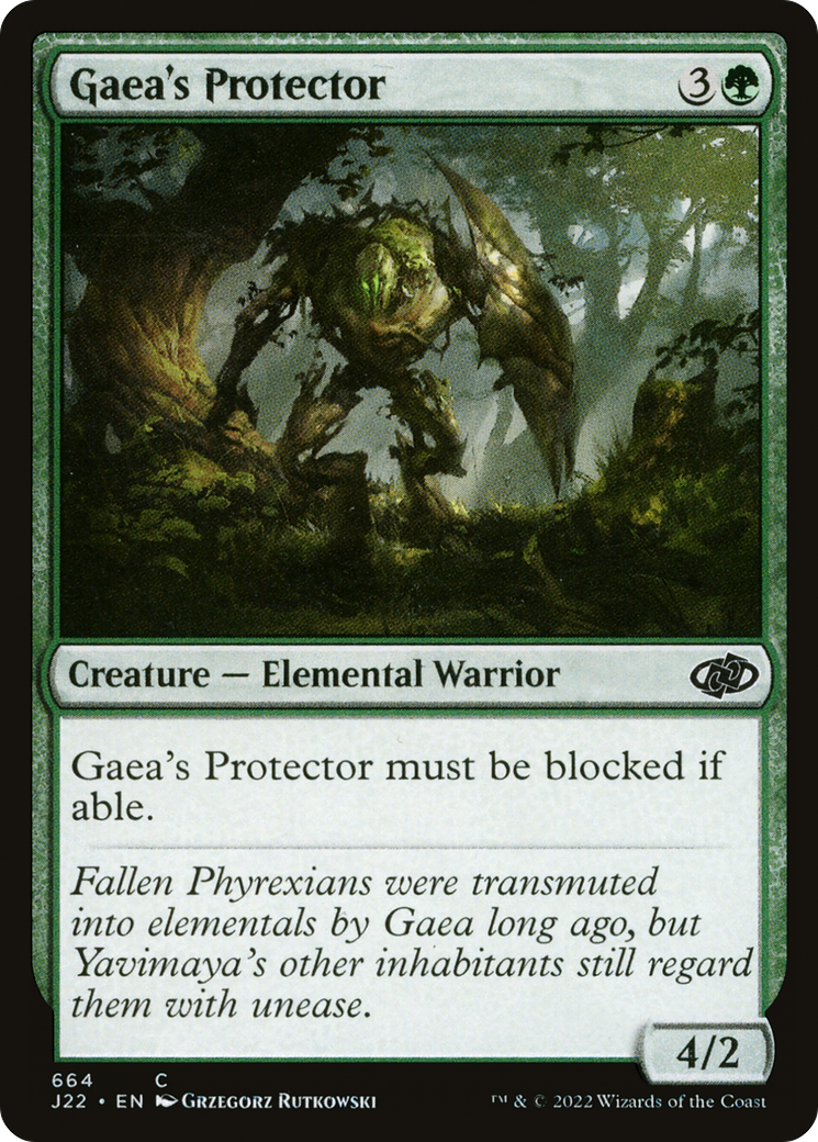 Gaea's Protector [Jumpstart 2022] | Game Master's Emporium (The New GME)