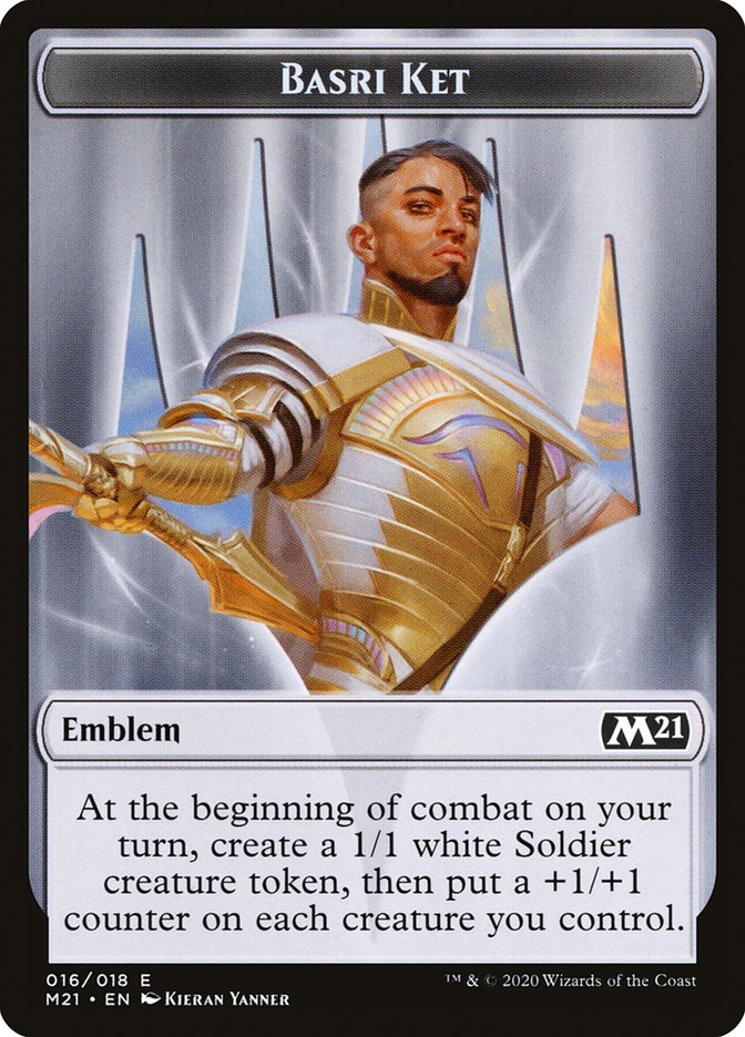 Basri Ket Emblem [Core Set 2021 Tokens] | Game Master's Emporium (The New GME)