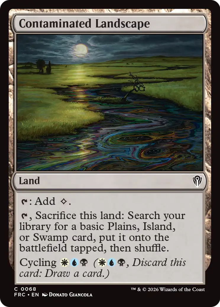 Contaminated Landscape [Reality Fracture Commander] | Game Master's Emporium (The New GME)