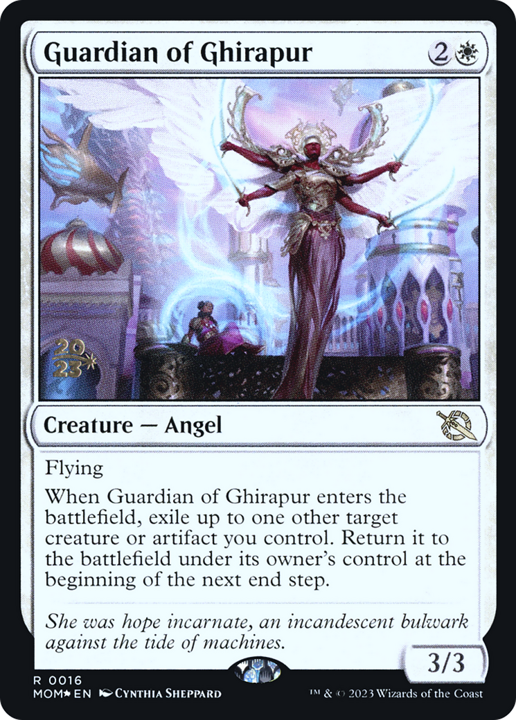 Guardian of Ghirapur [March of the Machine Prerelease Promos] | Game Master's Emporium (The New GME)