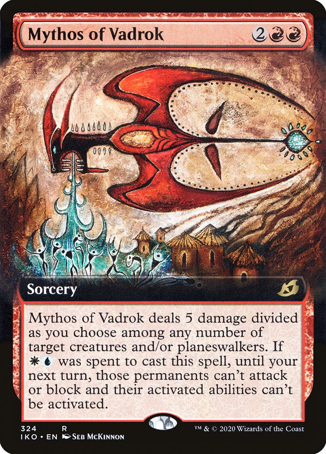 Mythos of Vadrok (Extended Art) [Ikoria: Lair of Behemoths] | Game Master's Emporium (The New GME)