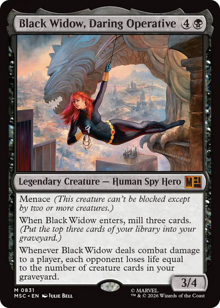 Black Widow, Daring Operative [Marvel Super Heroes Commander] | Game Master's Emporium (The New GME)