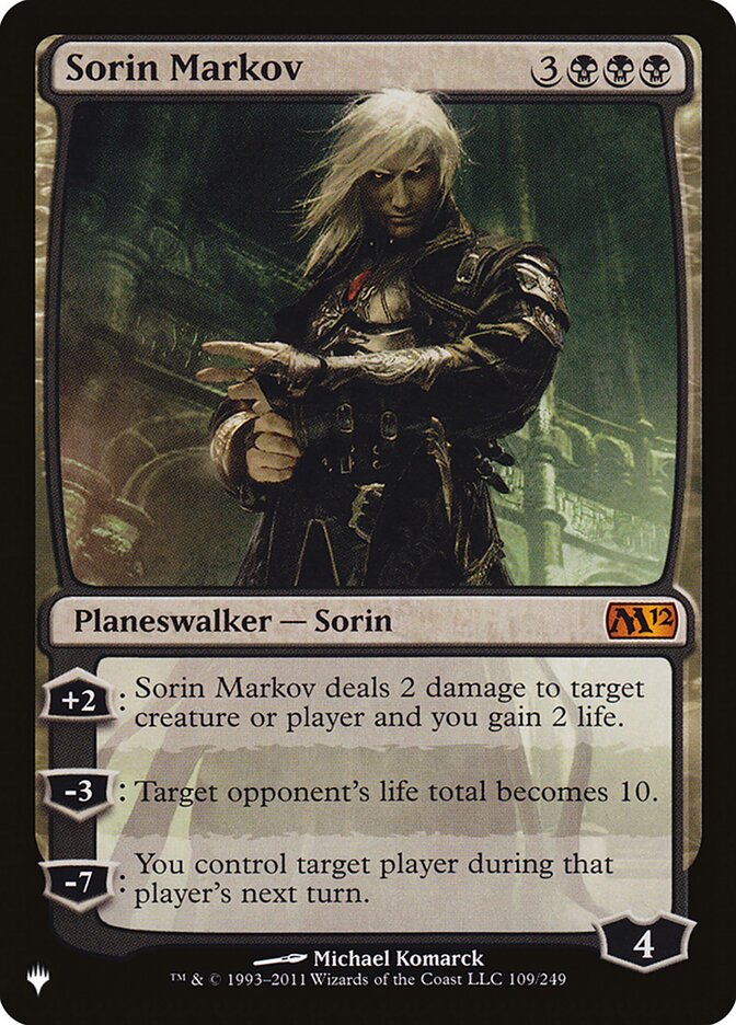Sorin Markov [The List] | Game Master's Emporium (The New GME)