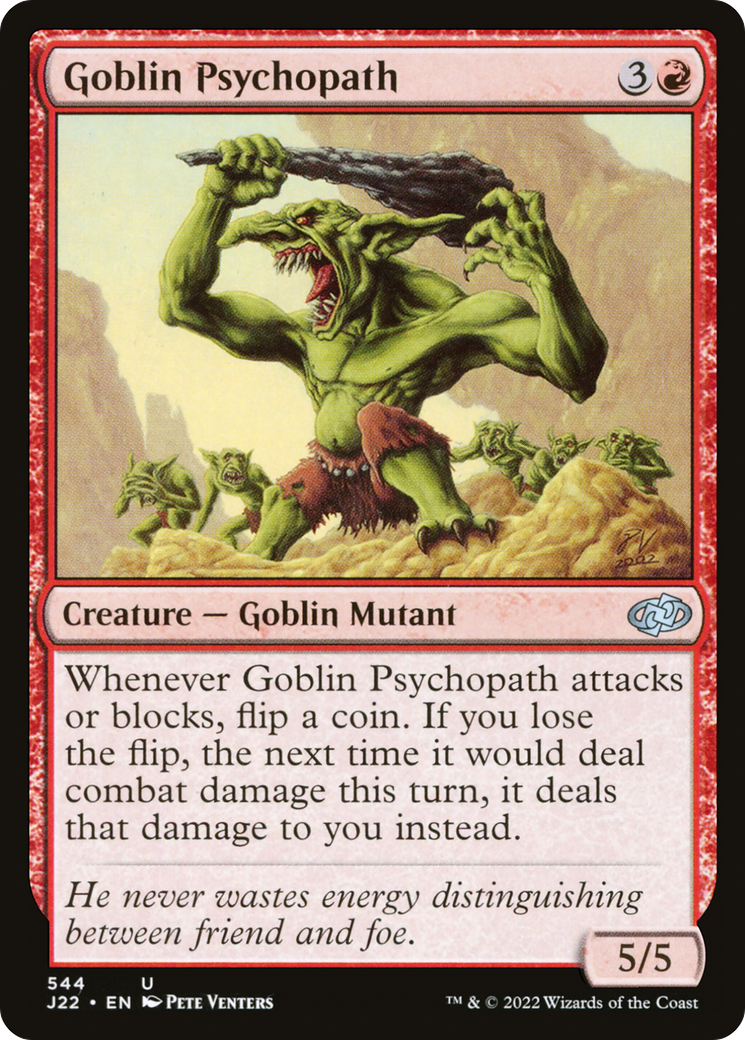 Goblin Psychopath [Jumpstart 2022] | Game Master's Emporium (The New GME)