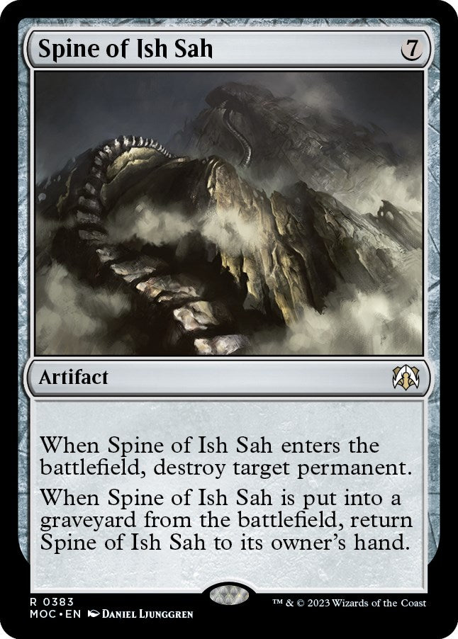Spine of Ish Sah [March of the Machine Commander] | Game Master's Emporium (The New GME)