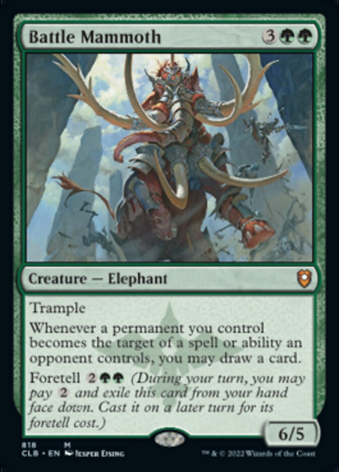Battle Mammoth [Commander Legends: Battle for Baldur's Gate] | Game Master's Emporium (The New GME)