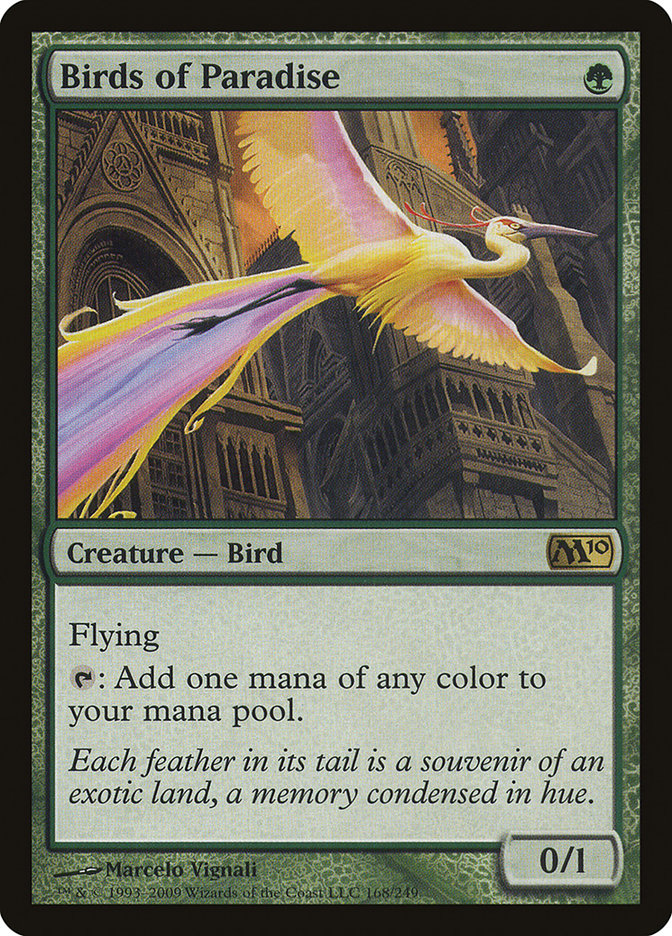 Birds of Paradise [Magic 2010] | Game Master's Emporium (The New GME)