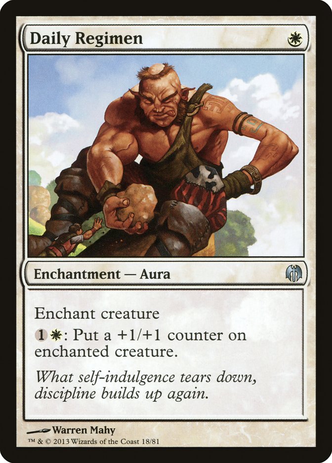 Daily Regimen [Duel Decks: Heroes vs. Monsters] | Game Master's Emporium (The New GME)