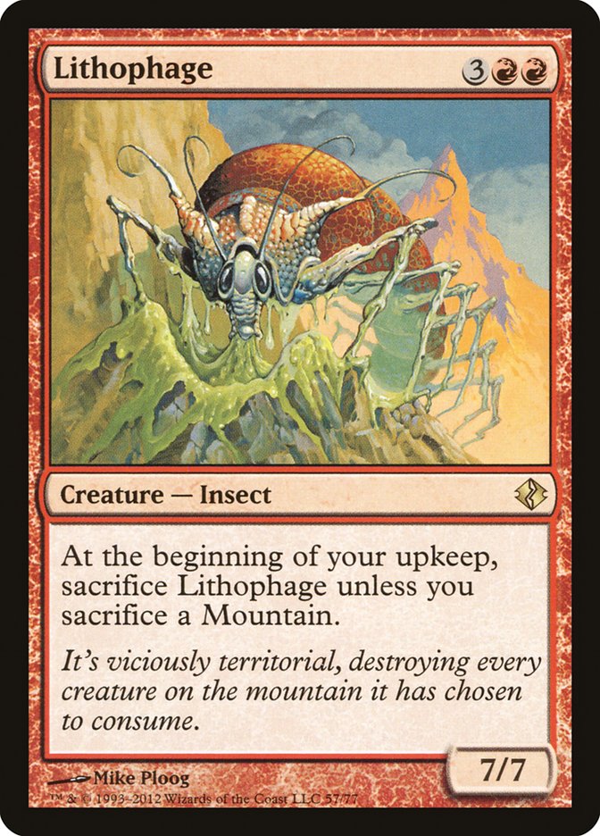 Lithophage [Duel Decks: Venser vs. Koth] | Game Master's Emporium (The New GME)