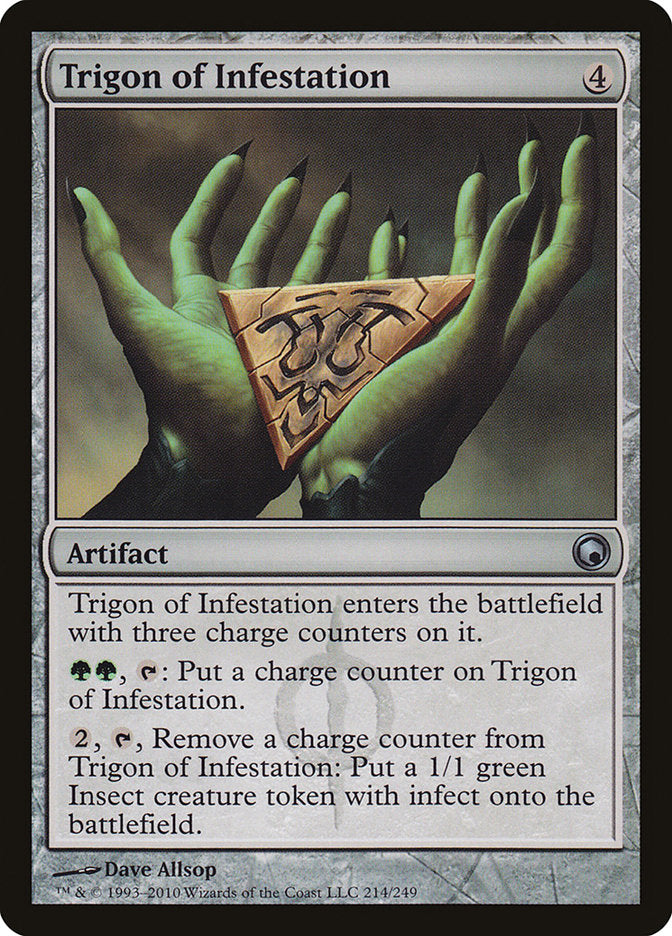 Trigon of Infestation [Scars of Mirrodin] | Game Master's Emporium (The New GME)