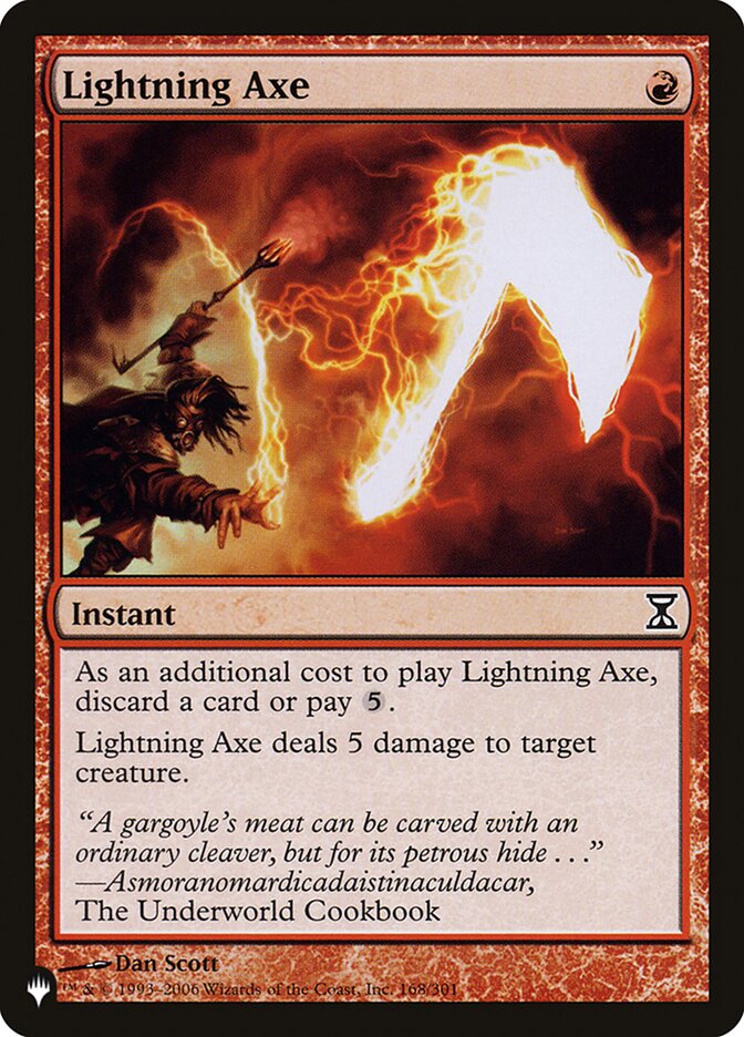 Lightning Axe [The List] | Game Master's Emporium (The New GME)