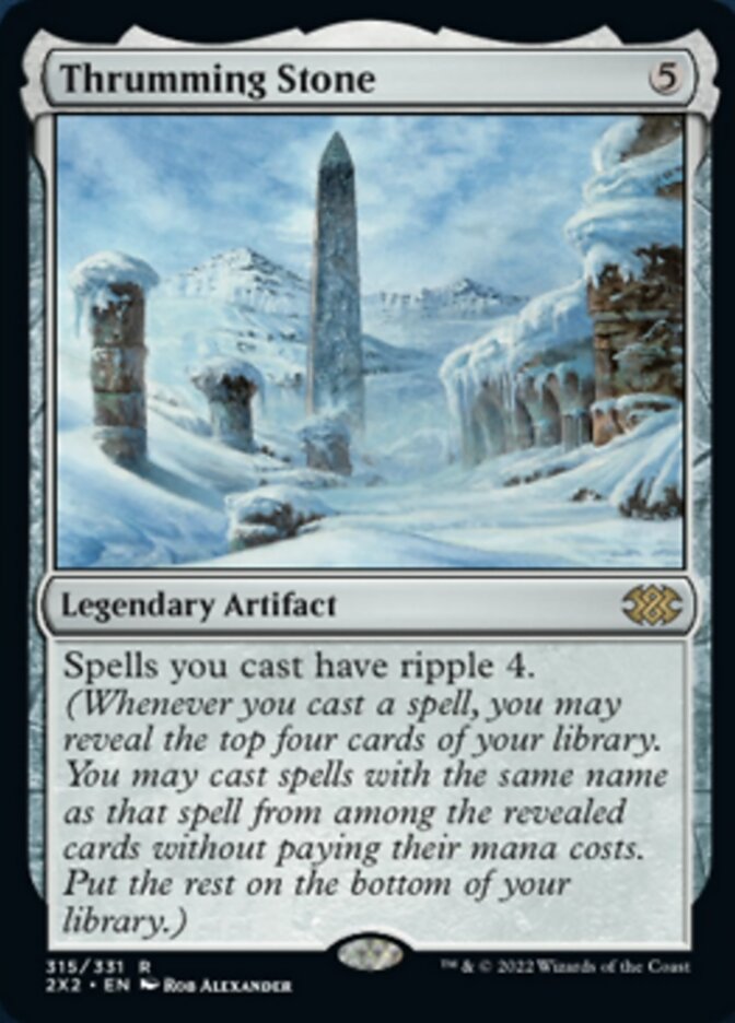 Thrumming Stone [Double Masters 2022] | Game Master's Emporium (The New GME)