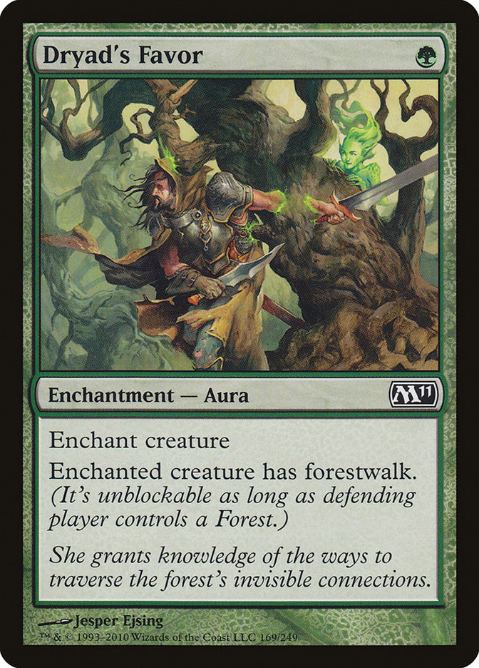 Dryad's Favor [Magic 2011] | Game Master's Emporium (The New GME)