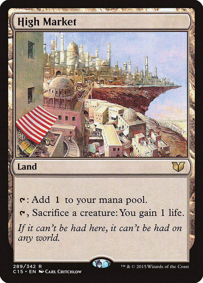 High Market [Commander 2015] | Game Master's Emporium (The New GME)