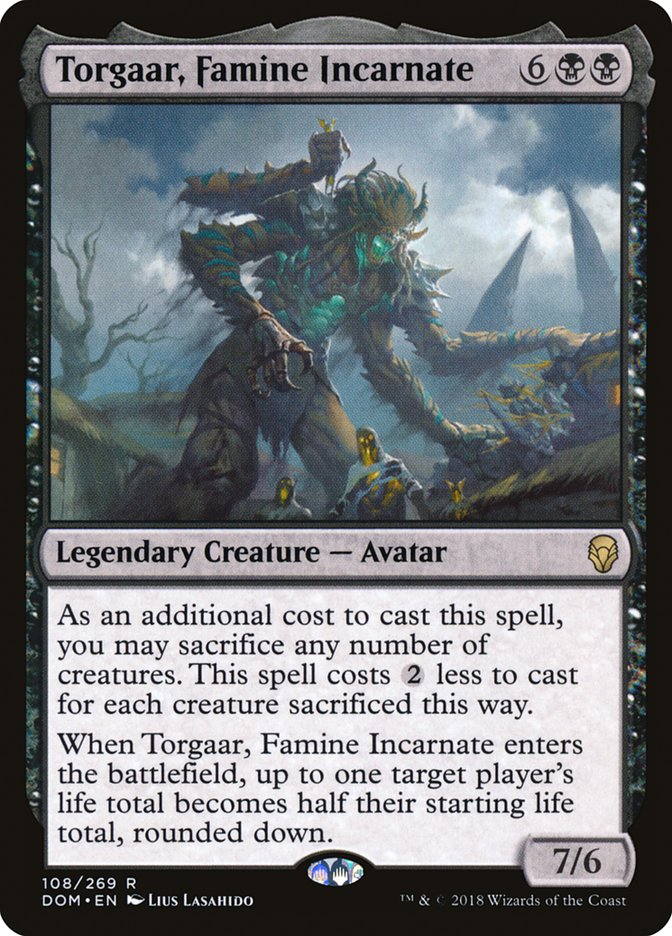 Torgaar, Famine Incarnate [Dominaria] | Game Master's Emporium (The New GME)