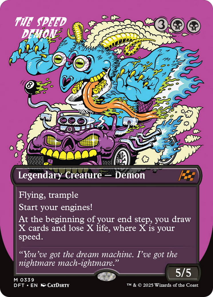 The Speed Demon (Borderless) [Aetherdrift] | Game Master's Emporium (The New GME)