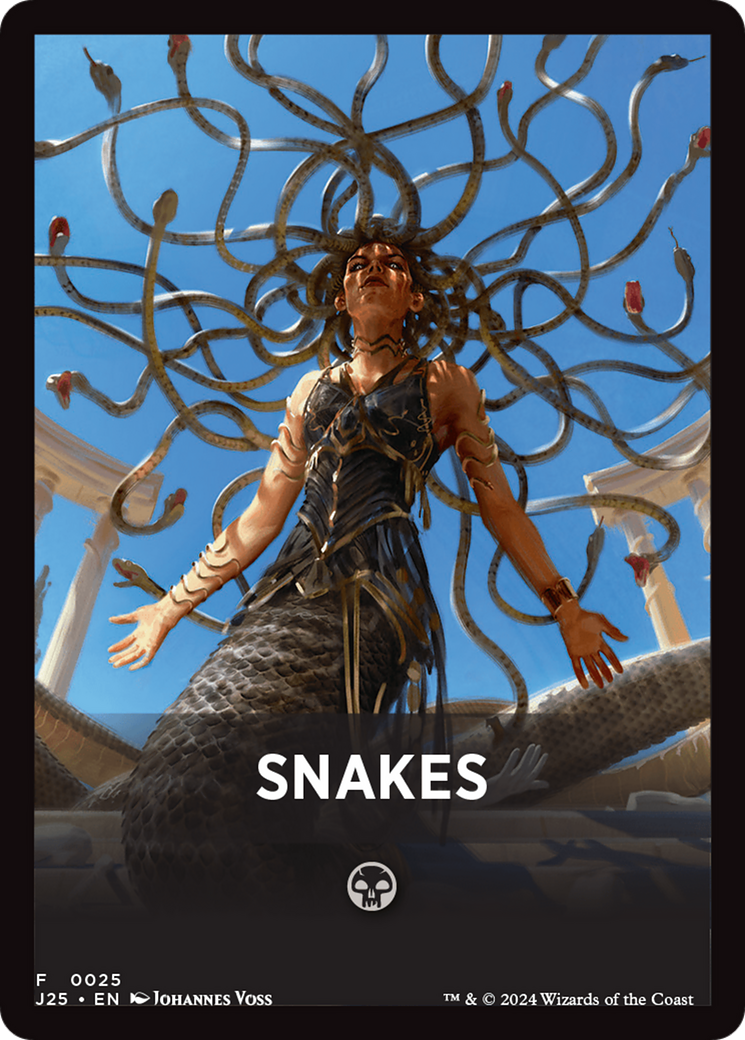 Snakes Theme Card [Foundations Jumpstart Front Cards] | Game Master's Emporium (The New GME)