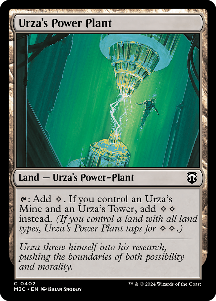 Urza's Power Plant (Ripple Foil) [Modern Horizons 3 Commander] | Game Master's Emporium (The New GME)