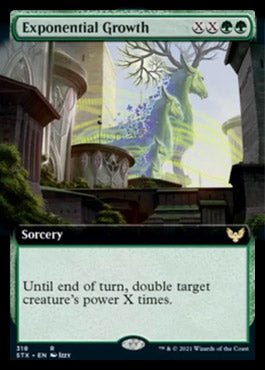 Exponential Growth (Extended Art) [Strixhaven: School of Mages] | Game Master's Emporium (The New GME)