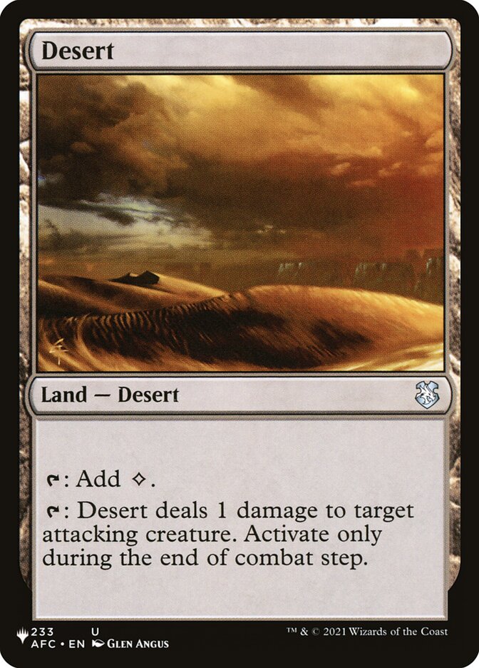 Desert [The List] | Game Master's Emporium (The New GME)