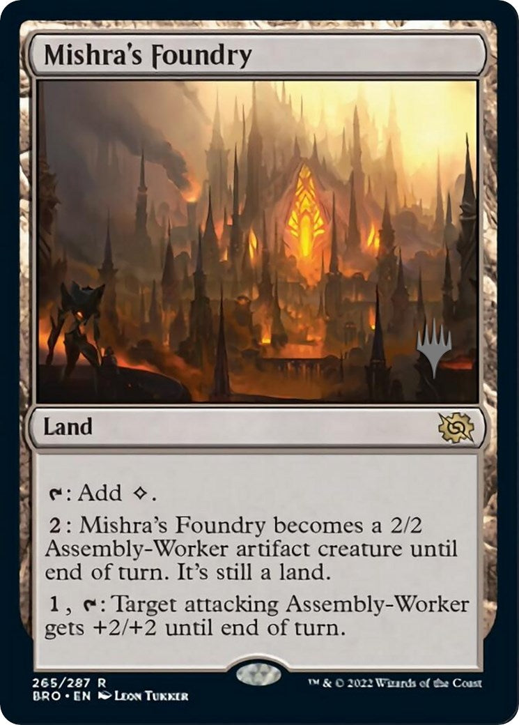 Mishra's Foundry (Promo Pack) [The Brothers' War Promos] | Game Master's Emporium (The New GME)