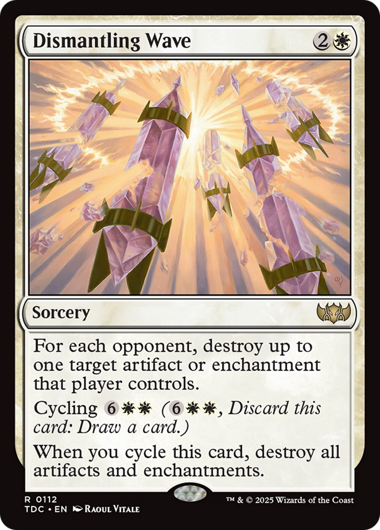 Dismantling Wave [Tarkir: Dragonstorm Commander] | Game Master's Emporium (The New GME)