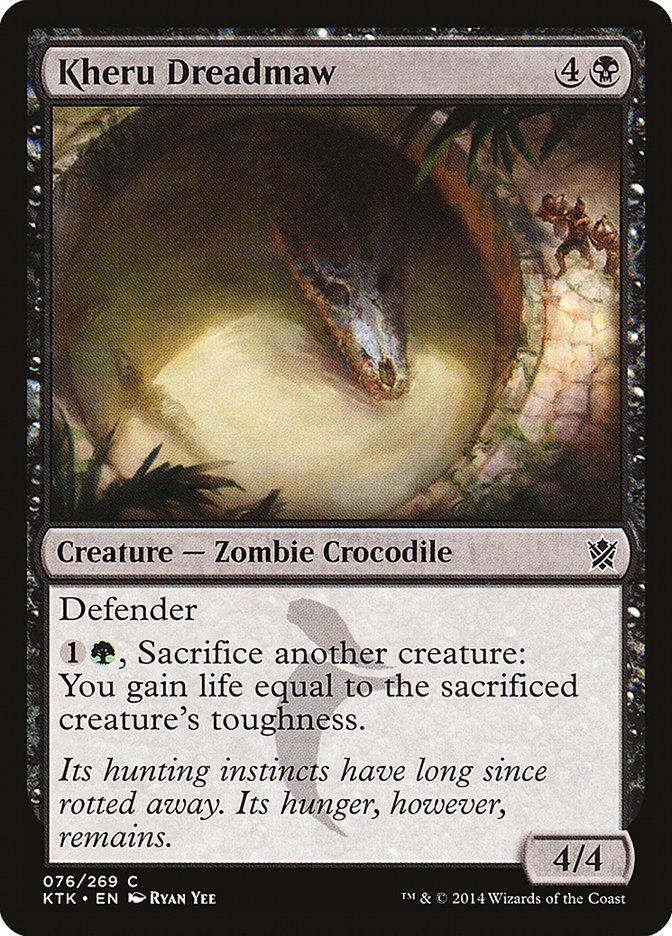Kheru Dreadmaw [Khans of Tarkir] | Game Master's Emporium (The New GME)