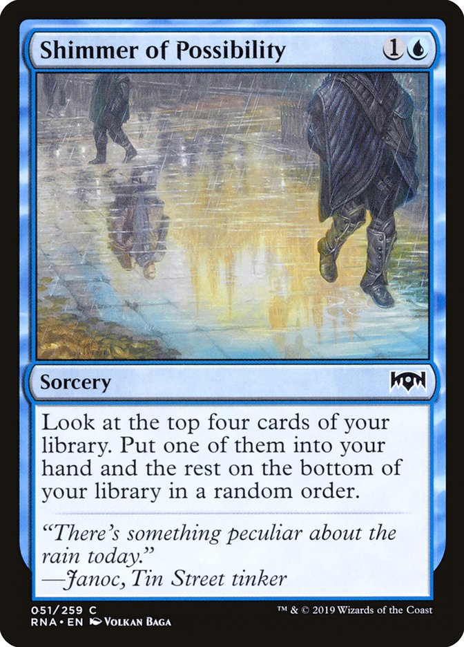 Shimmer of Possibility [Ravnica Allegiance] | Game Master's Emporium (The New GME)