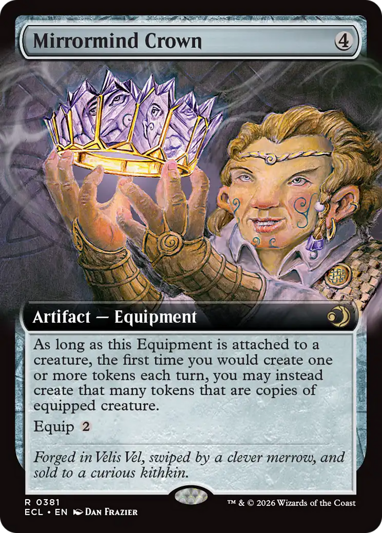 Mirrormind Crown (Extended Art) [Lorwyn Eclipsed] | Game Master's Emporium (The New GME)