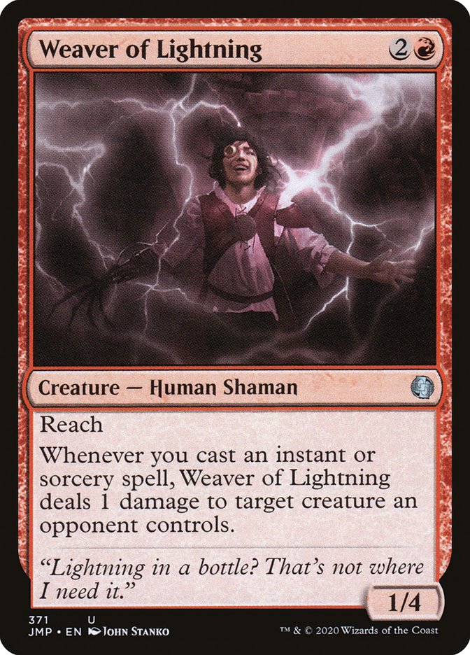 Weaver of Lightning [Jumpstart] | Game Master's Emporium (The New GME)