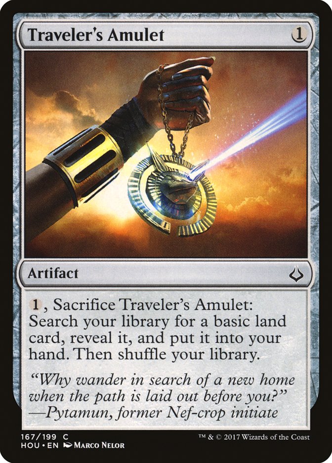 Traveler's Amulet [Hour of Devastation] | Game Master's Emporium (The New GME)