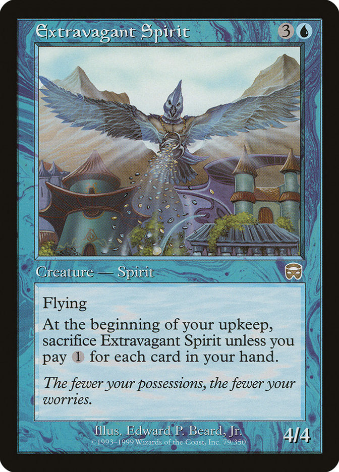 Extravagant Spirit [Mercadian Masques] | Game Master's Emporium (The New GME)