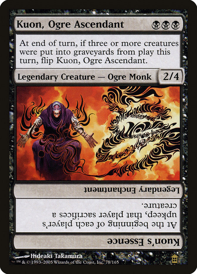 Kuon, Ogre Ascendant // Kuon's Essence [Saviors of Kamigawa] | Game Master's Emporium (The New GME)