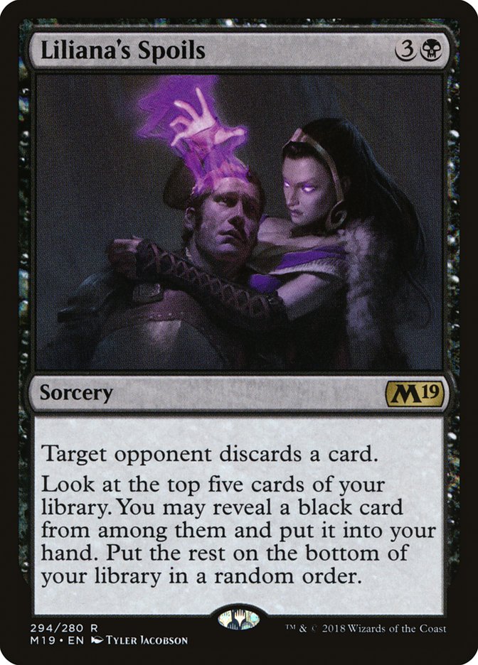 Liliana's Spoils [Core Set 2019] | Game Master's Emporium (The New GME)