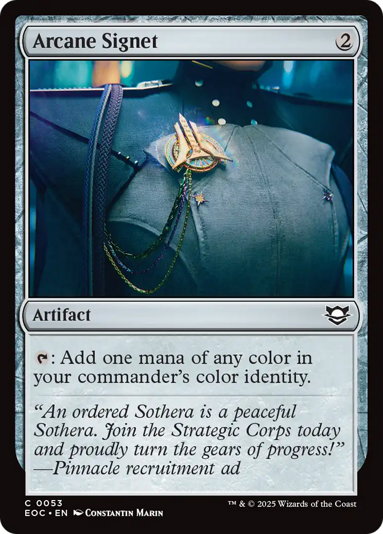 Arcane Signet [Edge of Eternities Commander] | Game Master's Emporium (The New GME)