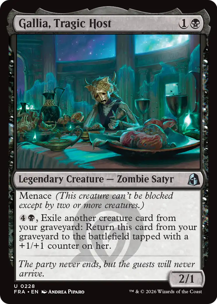 Gallia, Tragic Host [Reality Fracture] | Game Master's Emporium (The New GME)
