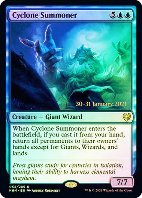 Cyclone Summoner [Kaldheim Prerelease Promos] | Game Master's Emporium (The New GME)