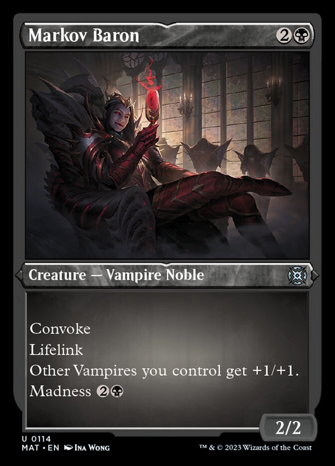 Markov Baron (Foil Etched) [March of the Machine: The Aftermath] | Game Master's Emporium (The New GME)