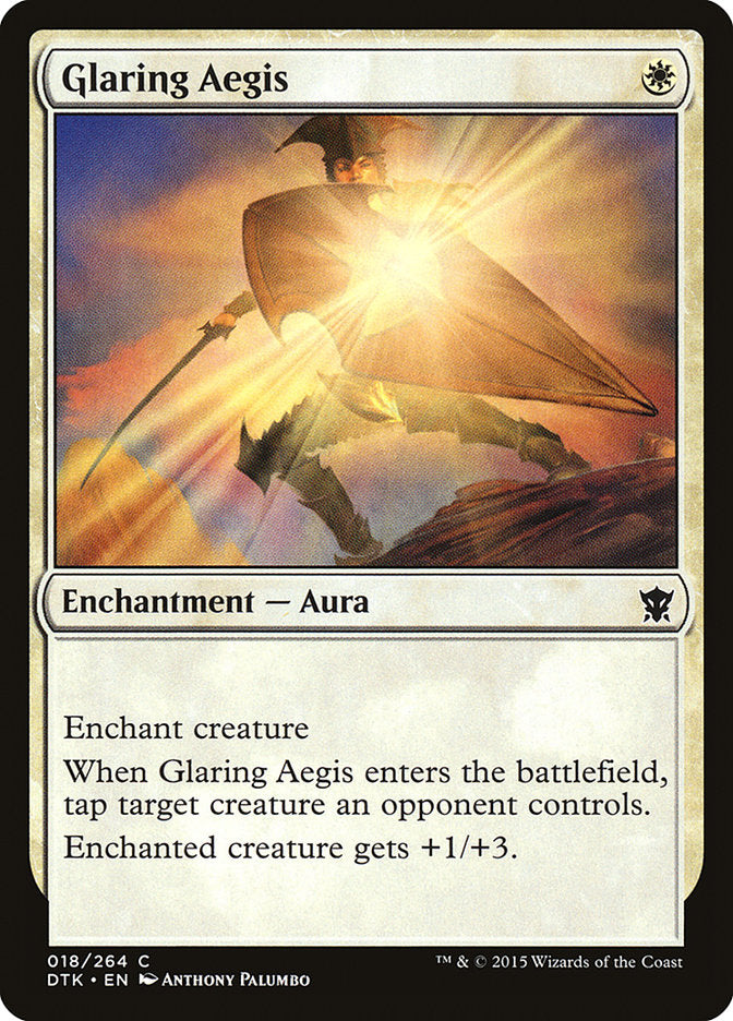 Glaring Aegis [Dragons of Tarkir] | Game Master's Emporium (The New GME)