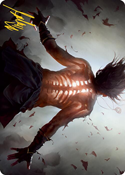 Piercing Rays Art Card (Gold-Stamped Signature) [Modern Horizons 2 Art Series] | Game Master's Emporium (The New GME)