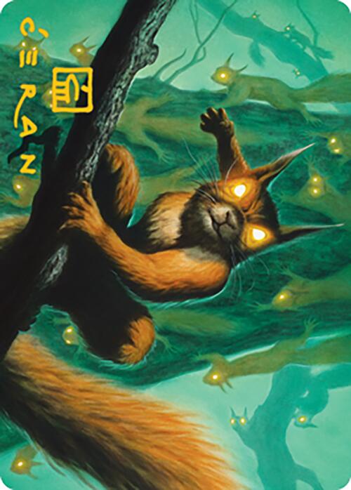 Chatterstorm Art Card (Gold-Stamped Signature) [Modern Horizons 2 Art Series] | Game Master's Emporium (The New GME)