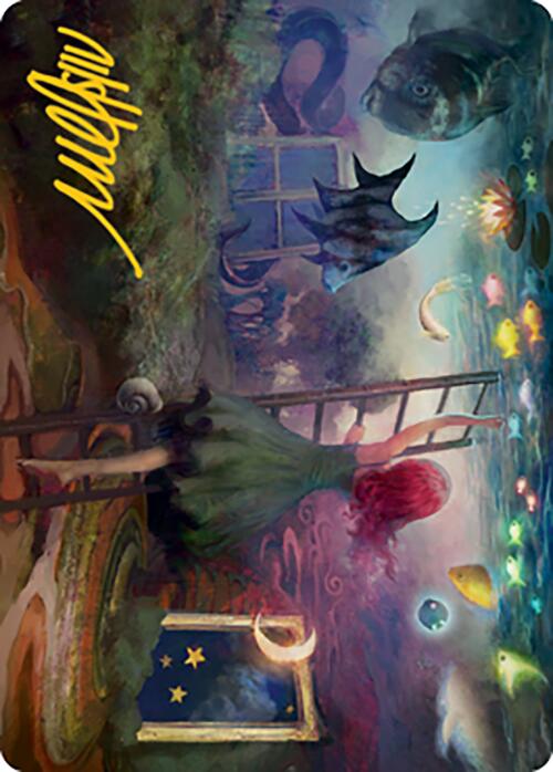 Lucid Dreams Art Card (Gold-Stamped Signature) [Modern Horizons 2 Art Series] | Game Master's Emporium (The New GME)