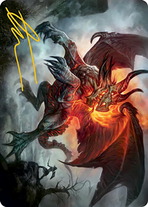Piru, the Volatile Art Card (Gold-Stamped Signature) [Modern Horizons 2 Art Series] | Game Master's Emporium (The New GME)