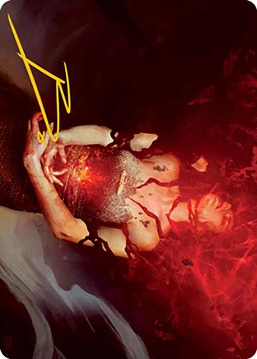 Flay Essence Art Card (Gold-Stamped Signature) [Modern Horizons 2 Art Series] | Game Master's Emporium (The New GME)
