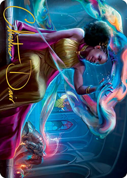 Radiant Epicure Art Card (Gold-Stamped Signature) [Modern Horizons 2 Art Series] | Game Master's Emporium (The New GME)