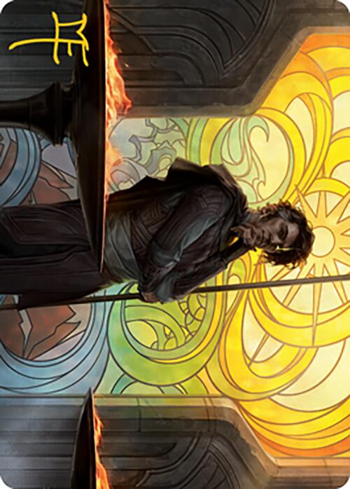 Garth One-Eye Art Card (Gold-Stamped Signature) [Modern Horizons 2 Art Series] | Game Master's Emporium (The New GME)