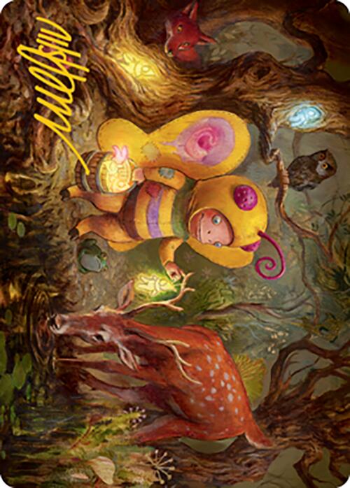 Glimmer Bairn Art Card (Gold-Stamped Signature) [Modern Horizons 2 Art Series] | Game Master's Emporium (The New GME)