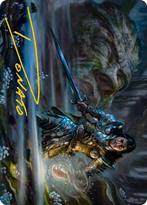 Carth the Lion Art Card (Gold-Stamped Signature) [Modern Horizons 2 Art Series] | Game Master's Emporium (The New GME)