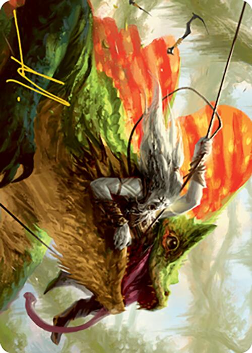 Captured by Lagacs Art Card (Gold-Stamped Signature) [Modern Horizons 2 Art Series] | Game Master's Emporium (The New GME)